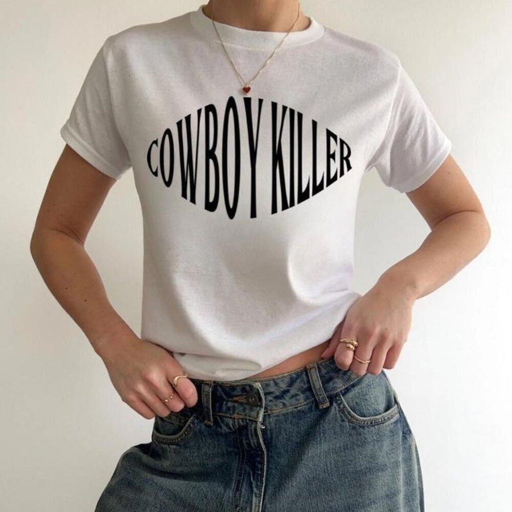 Cowboy Killer Y2K Cowgirl Concert Baby Tee Style Unisex T-Shirt